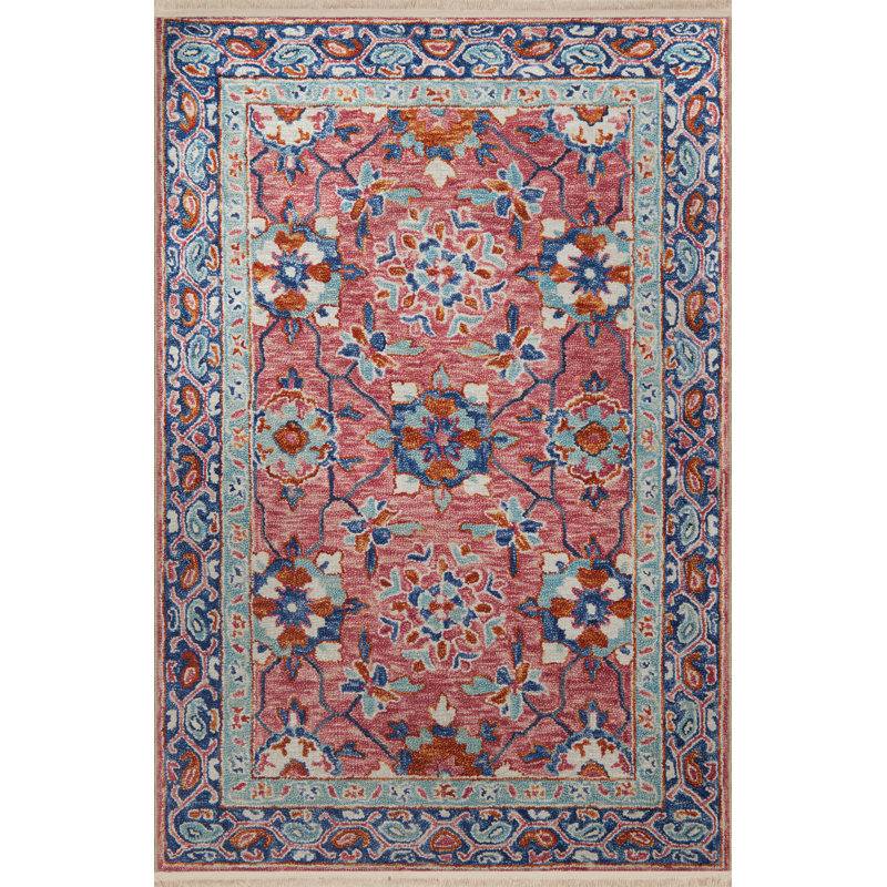 Waled Moroccan Indoor / Outdoor Rug, Rectangle 4' x 6'7"