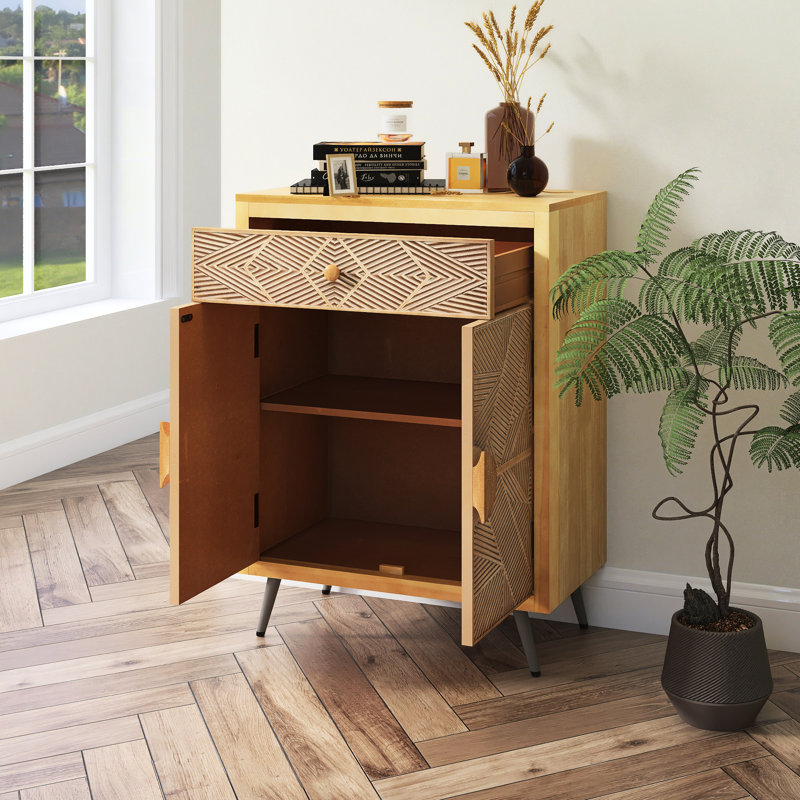 Armoire décorative exquise avec tablette réglable