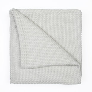 Couverture en coton Waffle Weave