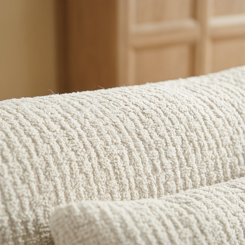 Canapé moelleux inspiré des nuages avec support à ressorts ensachés, aucun assemblage requis, Cream, 6