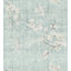 Chinoiserie Animal Print Metallic Wallpaper Roll