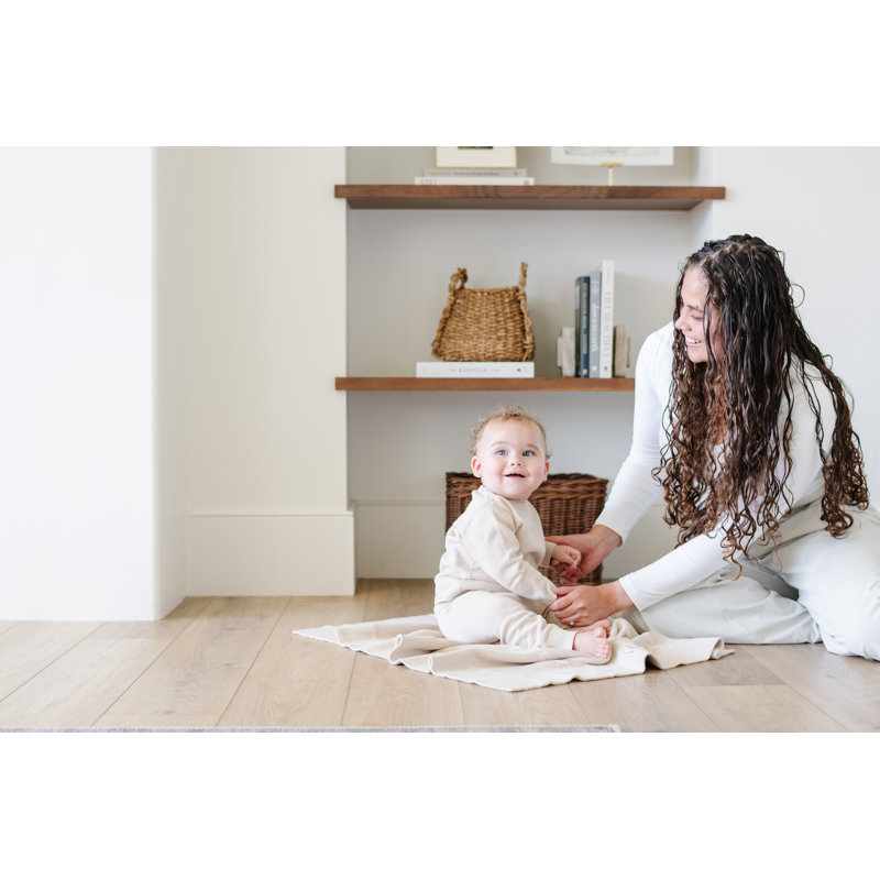 Heirloom Cotton Knit Receiving Blankets, Tan