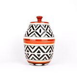 African Handmade Ceramic Jar