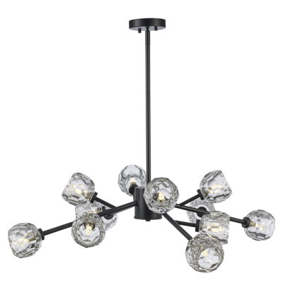 Quaseem Glass LED Flush Mount