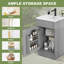 Meuble-lavabo 18 po avec lavabo en céramique-96601738