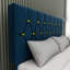 Lit en velours moderne avec lit gigogne double et 2 tiroirs de rangement
