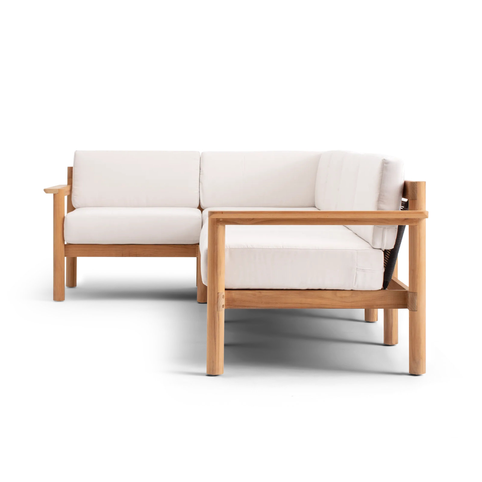 Haven 114" Sunbrella® Patio Sectional, Sunbrella Canvas