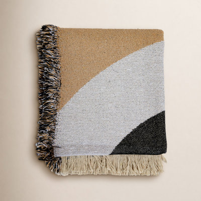 Cicily Cotton Blend Hand Woven Throw Blanket