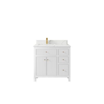 Ensemble de meuble-lavabo simple l 36 "x P 22" Sonoma