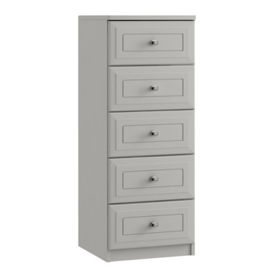 40 cm W Chest of 5 Drawers