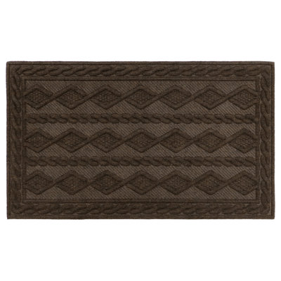 Non-Slip Geometric Outdoor Doormat