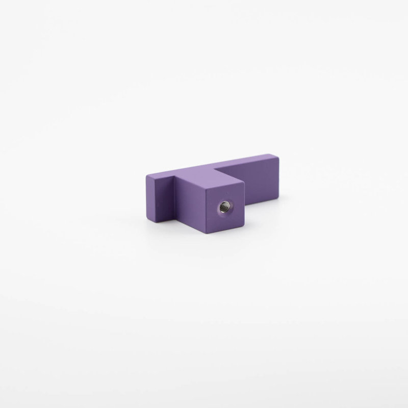 2" Length Bar Knob, Royal (Purple)
