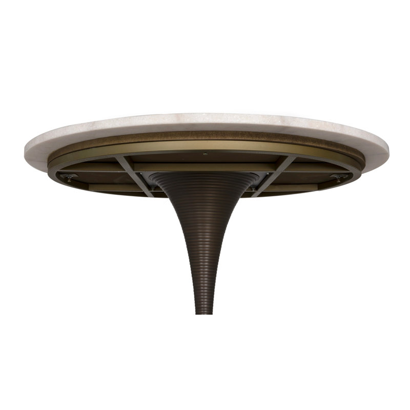 Joni Bar Table, Aged Brass