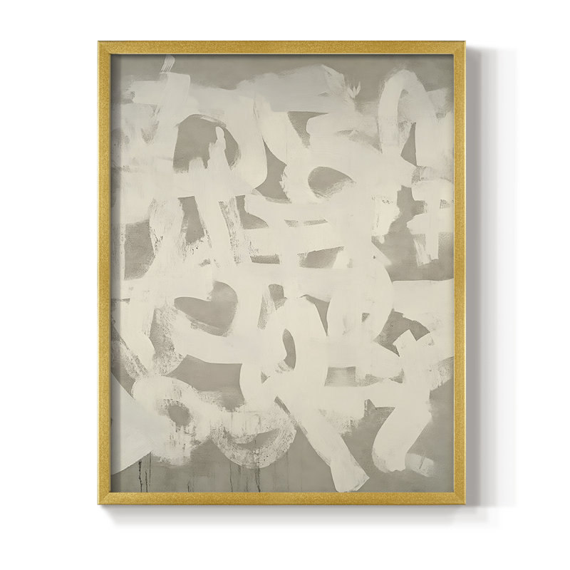"ABSTRACT Series DCC XXXI" par J Paul, H 29 po x l 23 po, Doré
