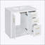 Ensemble de meuble-lavabo autoportant 36 po avec lavabo en céramique 36 po, structure en bois massif et grand rangement-1308309937-1308309938
