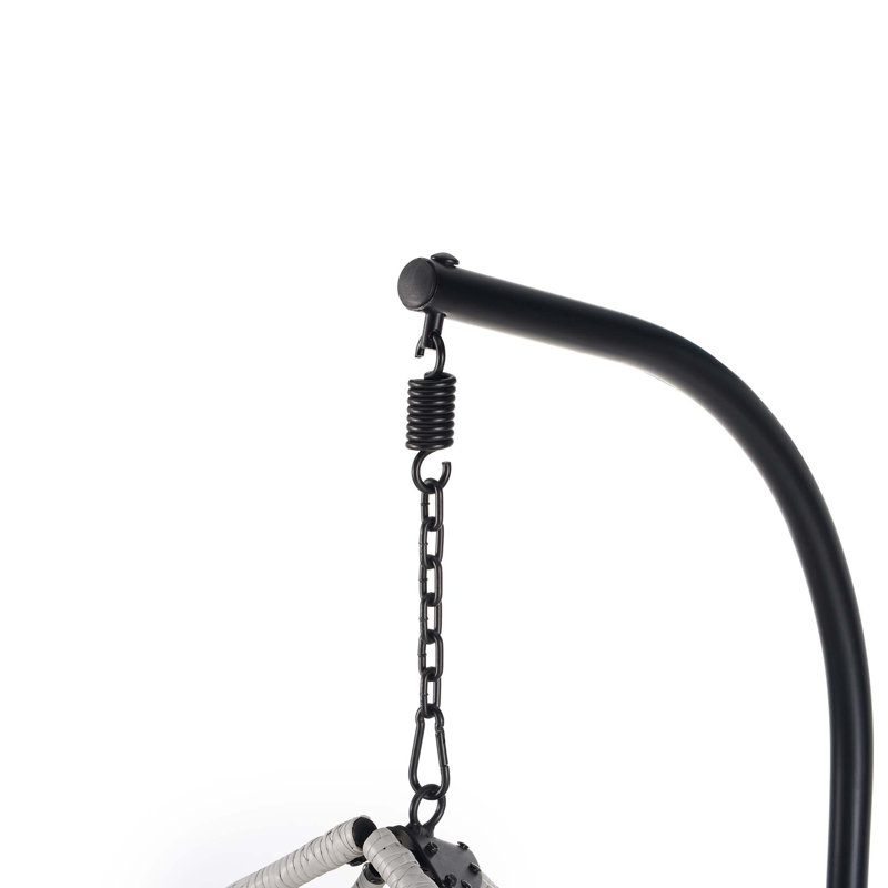 Multifunctional Egg Hanging Chair, Black/Grey, Grey