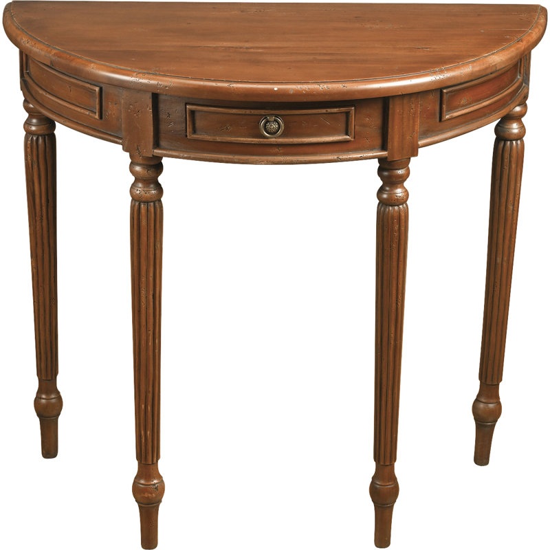 32.5" Solid Wood Console Table