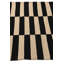 3x4 Pinkerton Black and White Rug