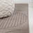 Aleca High-Low Geometric Arch Scandi Striped Taupe/Beige Indoor/Outdoor Rug-375107385