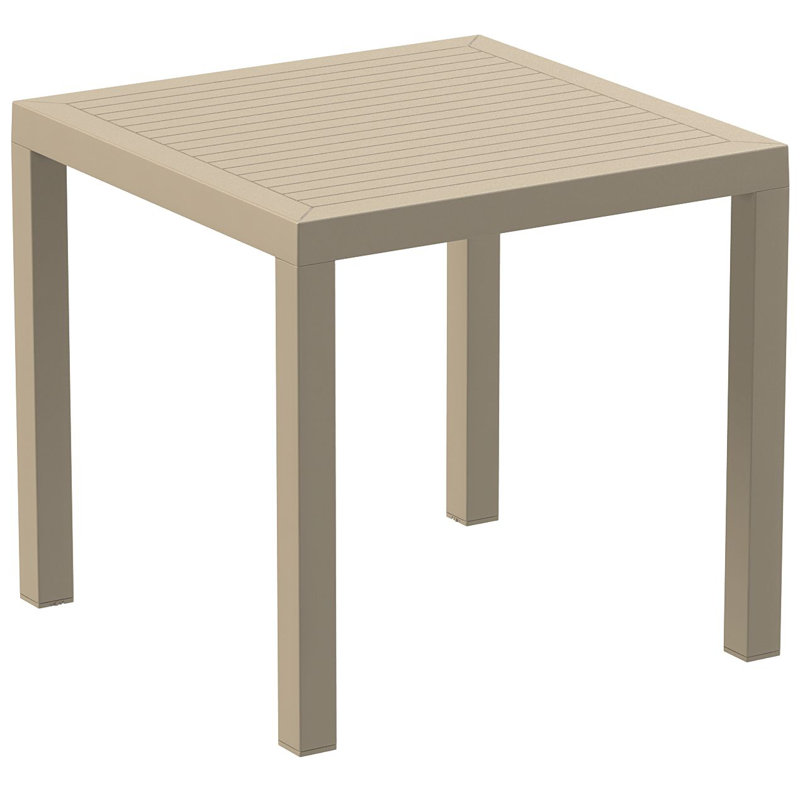 Table de salle à manger Brette, Taupe, 31 pouces