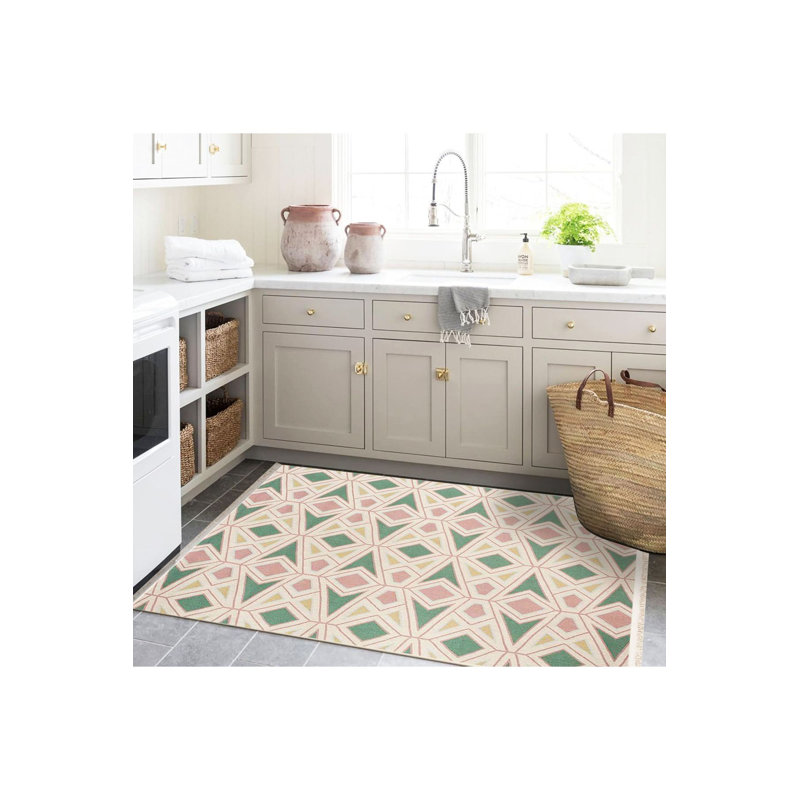Tapis lavable à la machine Paris, Tapis de couloir 2 pi 6 po x 9 pi 10 po inclus