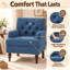 Mid-Century Modern Upholstered Armchair-2054069936