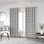 Harriet Lined Eyelet Room Darkening Curtains