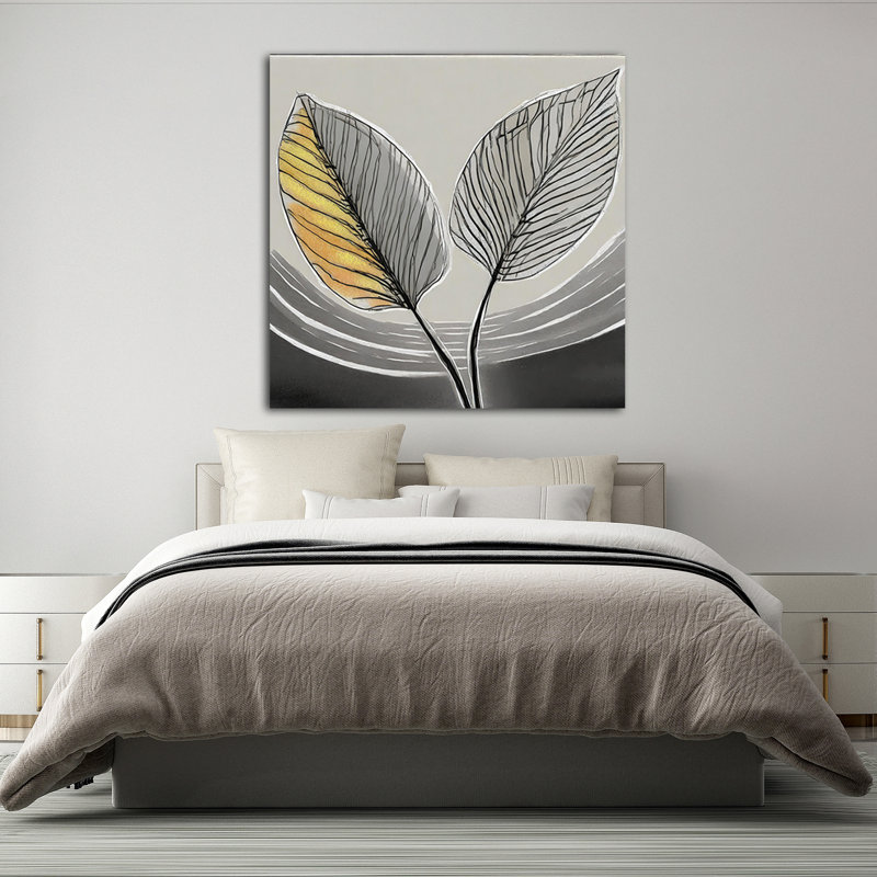 Autumn Leaves, 48" H x 48" W