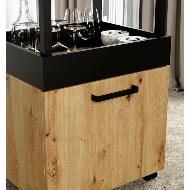 Crannell 50.2cm Bar Cabinet