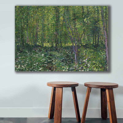 Vincent van Gogh Decorative Canvas Painting, 27.6 x 39.4 inches | 100% Canvas, 100% Wooden Frame (Thickness: 1.1 inches) | Stunning Art for Home Décor, Perfect for Living Room & Office Spaces, Timeless Masterpiece