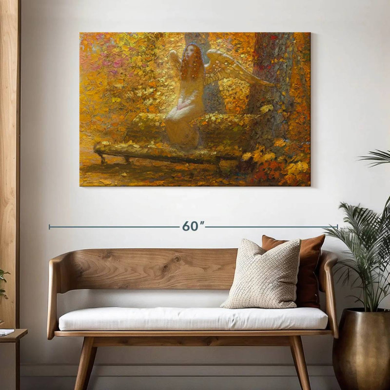 Ange d'automne Leisha, H 32 po x l 48 po