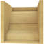 Bois de cèdre brut Asheboro, grain de bois TimberThane Corbel, apprêté brun clair-88289119