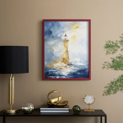 NAUTICAL Series DXVIII Framed Print - Solid Wood