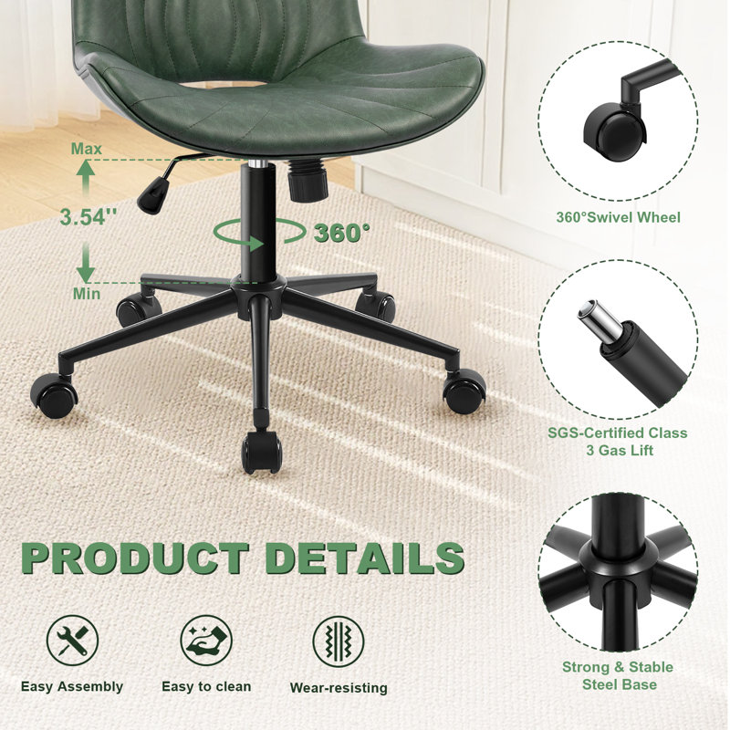 Chaise d'appoint Stonehill, Vert