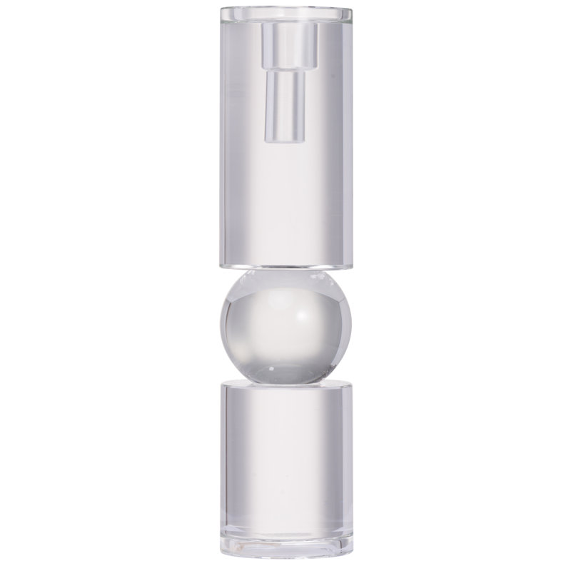 12.6'' H Glass Candlestick