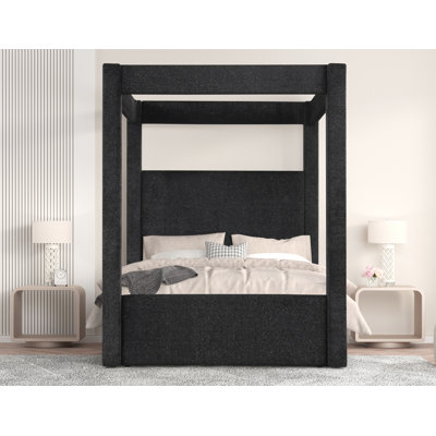 Bayside Upholstered Canopy Bed