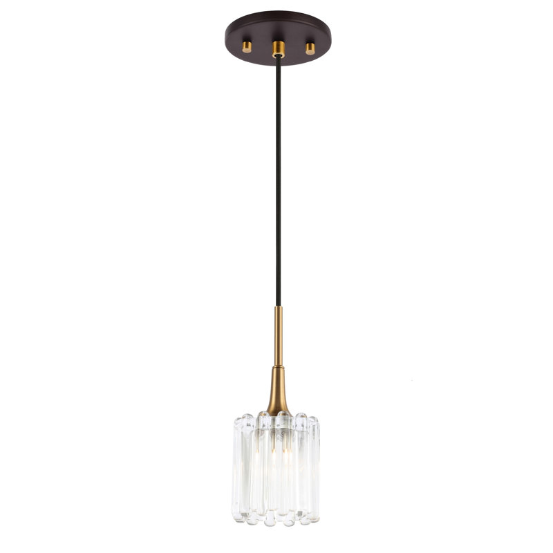 Romona 1 - Light Single Pendant, Halogen, Brass/Bronze