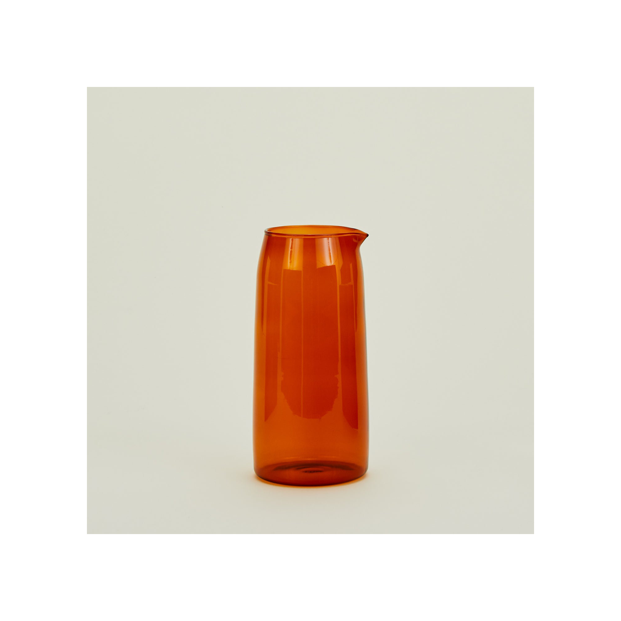 52oz. Glass Pitcher, Terracotta