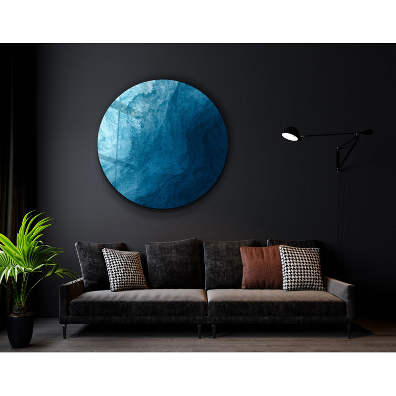 Peinture décorative en verre trempé, H 23,62 po x l 23,62 po