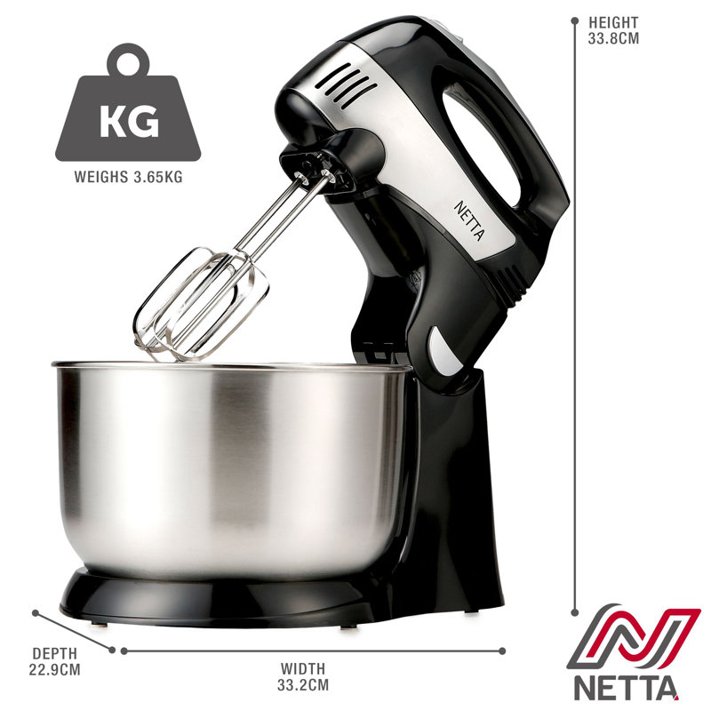 NETTA 5 Speed 4.3L Stand Mixer