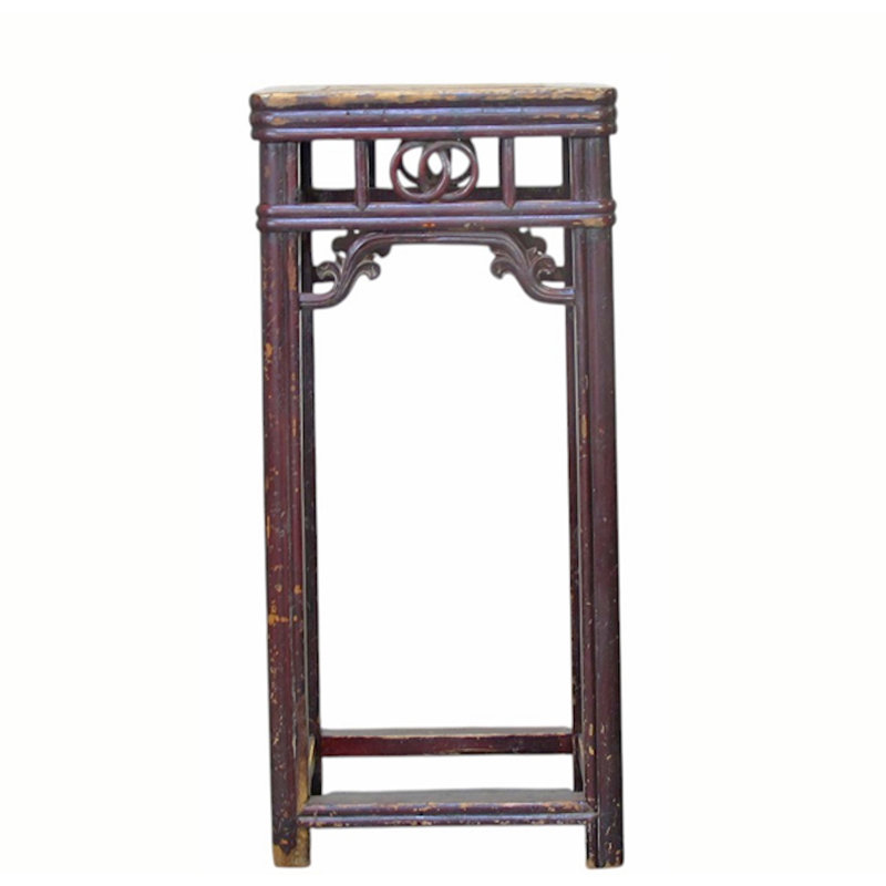 19th Century Chinese Elm Pedestal Table