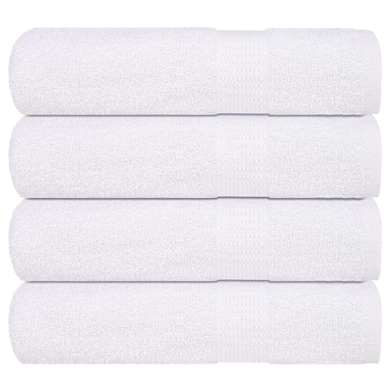 Atenea 100% Cotton Bath Towel, White