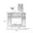 Black Manufactured Wood Electric Fireplace-920546566