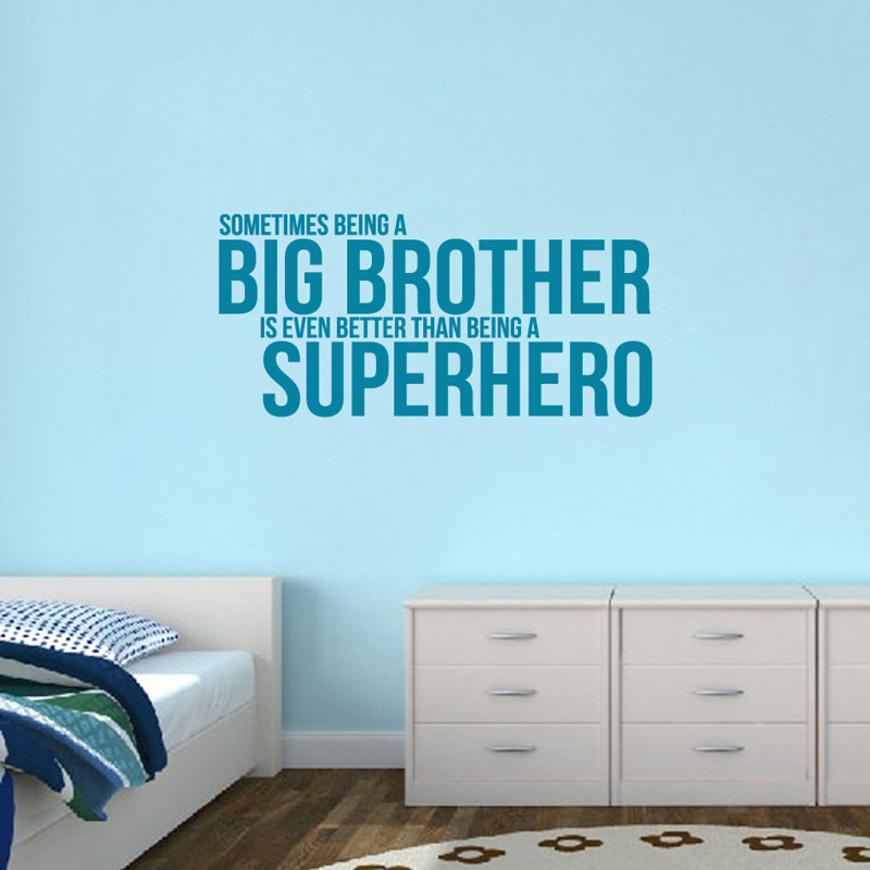 Text & Numbers Non-Wall Damaging Wall Decal, Teal