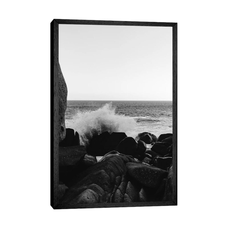 Monochrome Mexico by Bethany Young - Print on Canvas, Black Framed, 101.6cm H x 66.04cm W x 3.81cm D
