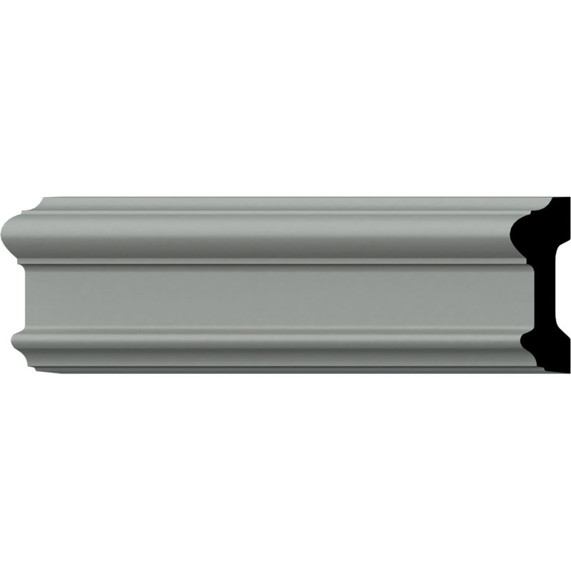 Bedford Primed Polyurethane Crown Chair Rail Moulding Set