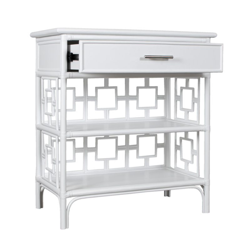Sobe End Table, Bright White