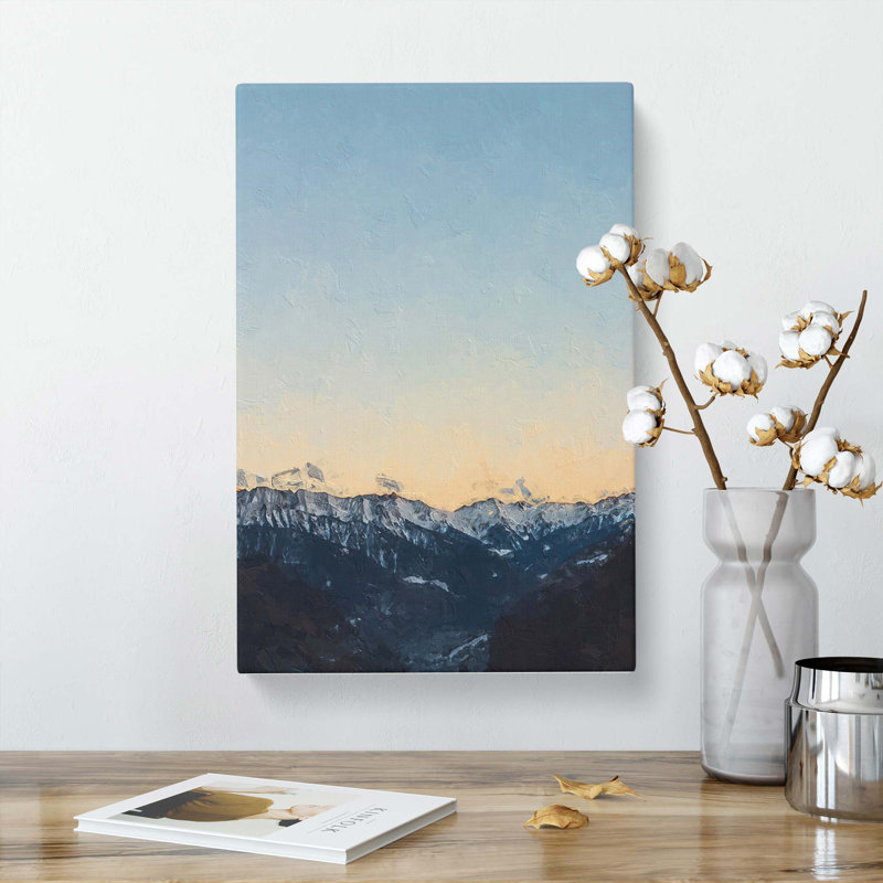 Ahrntal Mountain Valley In Italy - Wrapped Canvas Painting, 76cm H x 50cm W x 3cm D