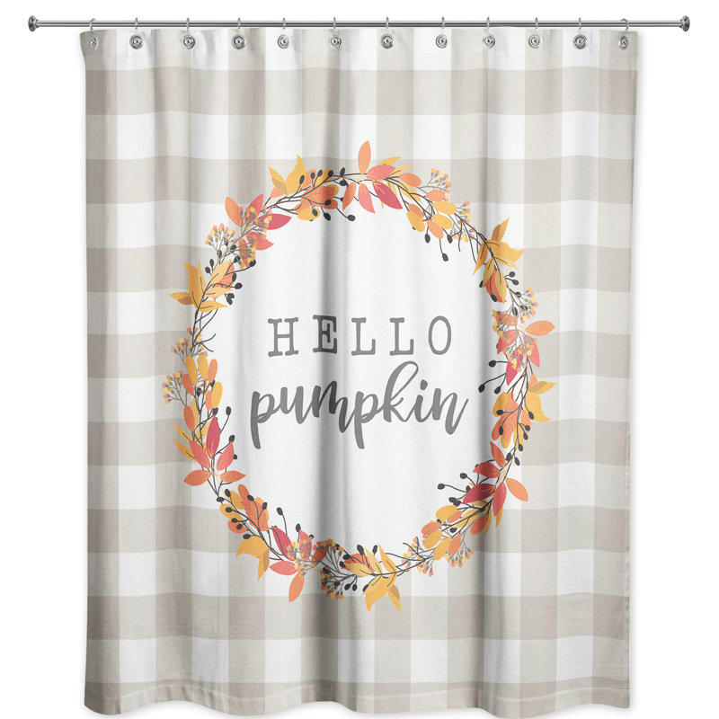 Shepha Geometric Shower Curtain