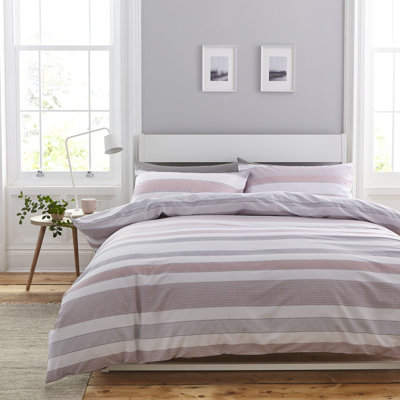 Newquay Stripe Duvet Cover Set